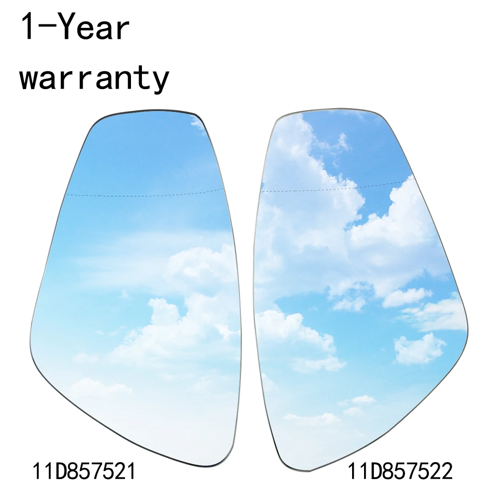 عكس عدسة مرآة لأودي AQ5E 2022-2024 VW ID.4.X 2021-2022 ID.6 X 2021-2022 11D857521 11D857522 #1