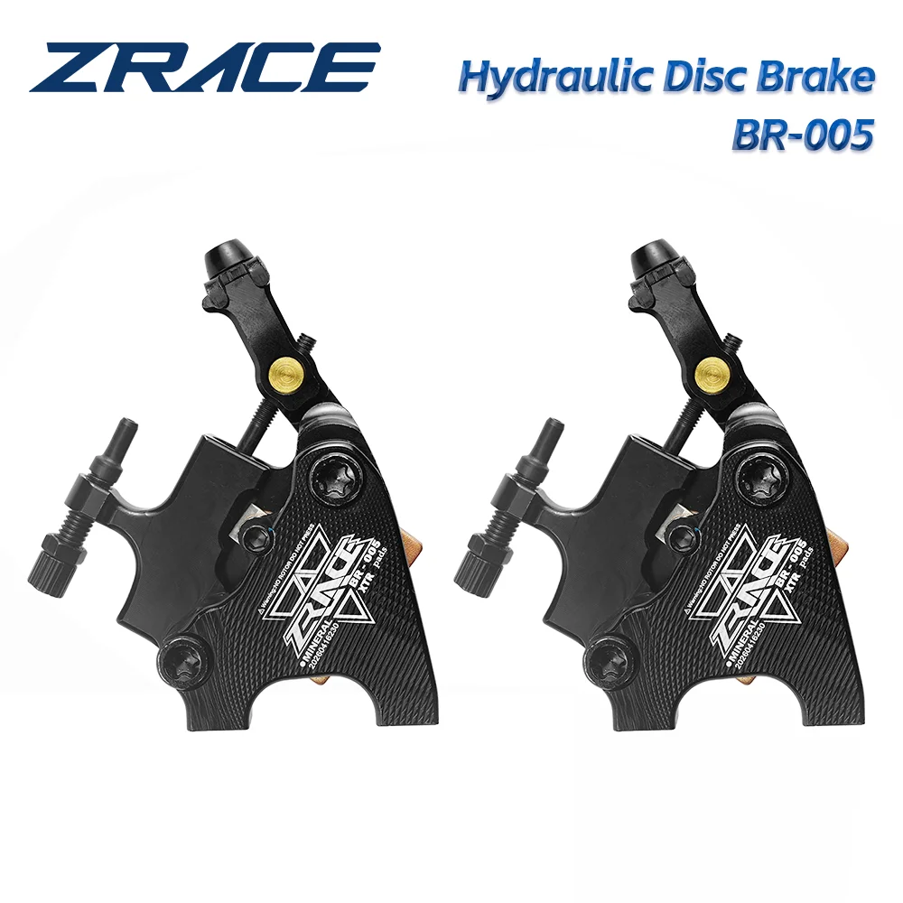 

ZRACE BR-005 Cable Actuated Hydraulic Disc Brake Enlarge the piston For Road Cyclo-cross CX bike, CycloCross, 4 Colors
