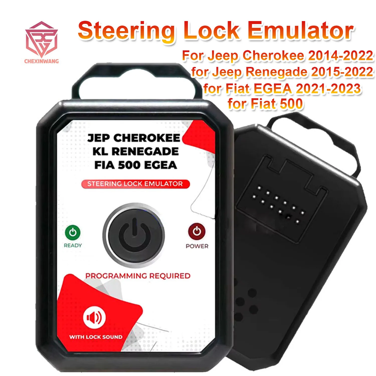 Steering Lock Emulator Simulator For Jeep Cherokee 2014-2022 for Jeep Renegade 2015-2022 for Fiat 500 for Fiat EGEA 2021-2023