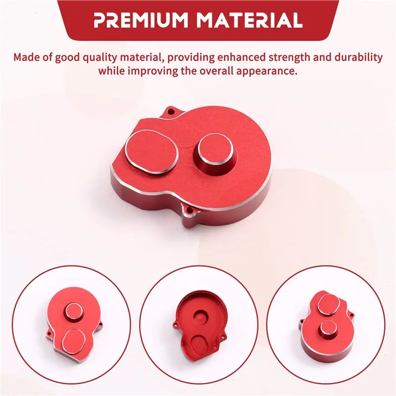 ABWE-RC Car Upgrade Gear Cover Kit For Wltoys 244016 LOSI Micro-B 1/24 RC Car Accessories