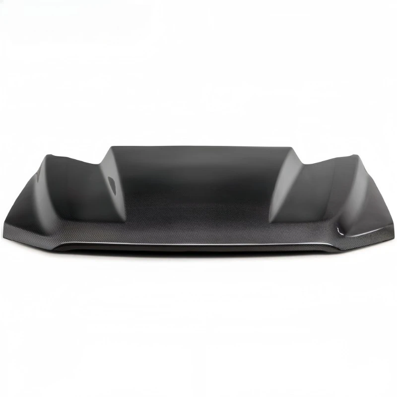 High-quality New Carbon Fiber Hood for 21-25 for Raptor F150 Bolt-On Installation with Bolts Included Full of Muscular Feel