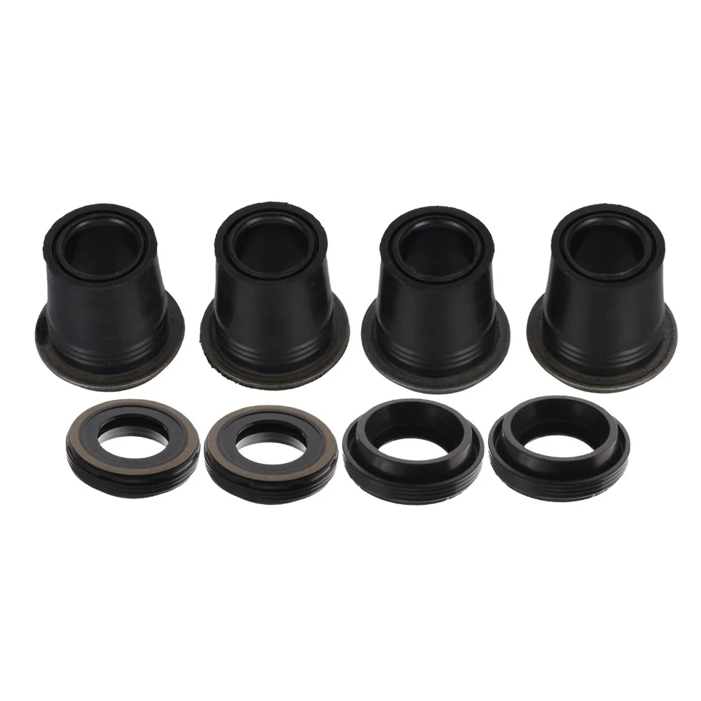 

Rocker Cover Seal Fuel Injector Kit Automotive Repair 8pcs Fuel Injector Set Automotive Seal Kit Direct Replacement Parts