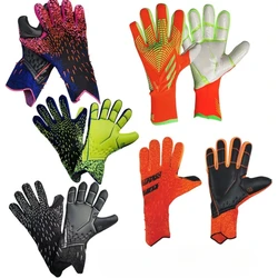 Goalkeeper Gloves Strong Grip for Soccer Goalie Goalkeeper Gloves with Size 6/7/8/9/10 Football Gloves for Kids Youth and Adult