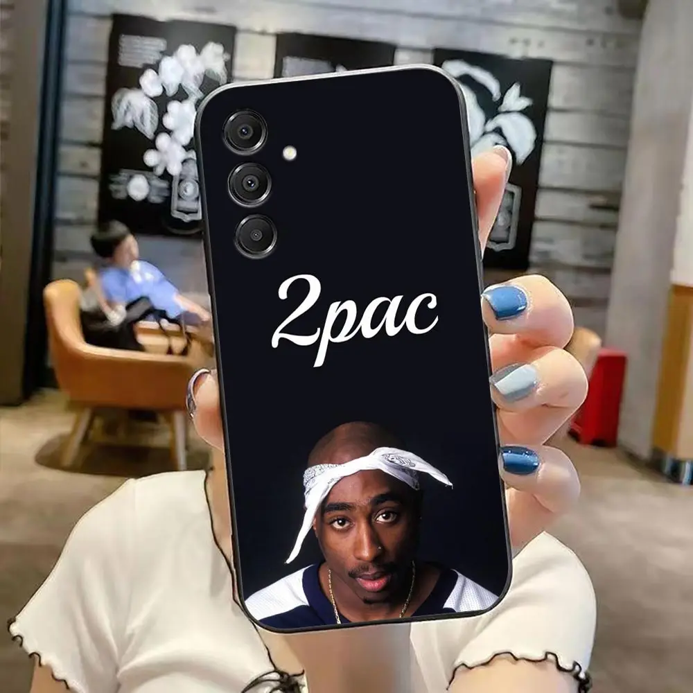 Phone Case For Samsung A07 A06 A05 A05S A04 A10 A12 A13 A24 A30 A50 A60 NOTE 10 A20 M16 M33 M53 Cover Rapper 2pac Tupac Yinuoda