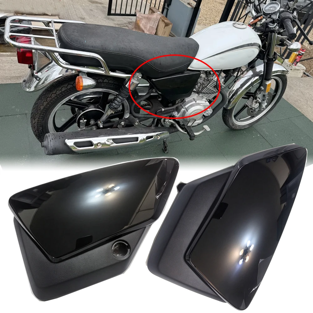 YB125SP Side Panels Battery Cover Tool Fairing Cowl Protection Guard For Yamaha JYM125-3F YB125 SP Parts Motorcycle Accessories