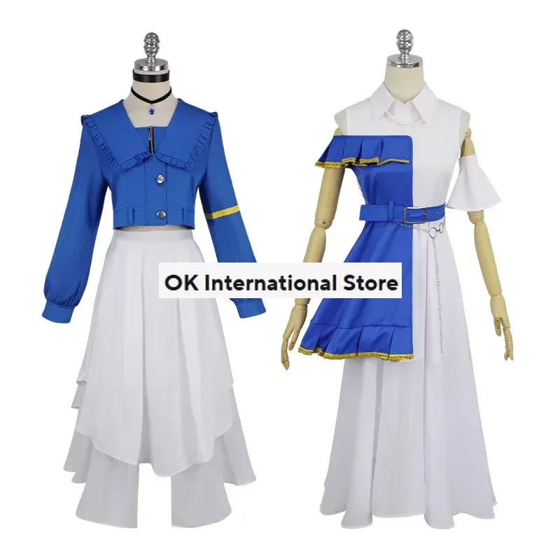 Anime BanG Dream MyGO Cosplay Anon Chihaya Cosplay Costume Top Skirt Full Set Uniform Xmas Carnival Party Costume for Women Girl