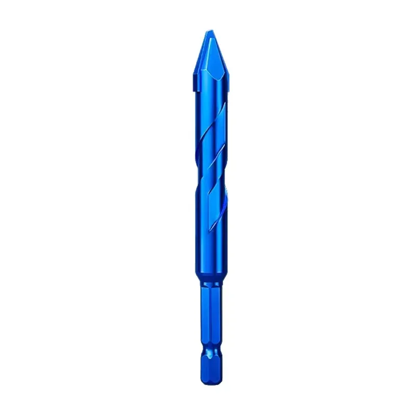 Exzenterbit mit hoher Härte, Präzisionsbohren, 6/8/10/12 mm, Glas, roter Ziegel, Keramik, Stanzsteinplatte, Dreiecksbit
