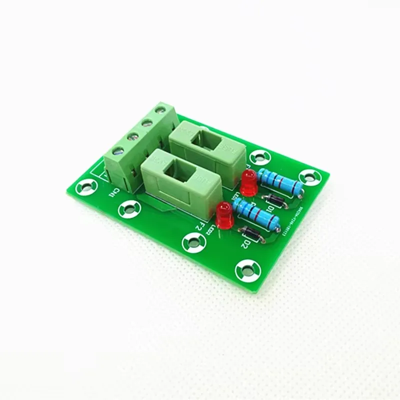 2-position fuse module, panel mounted distribution module board