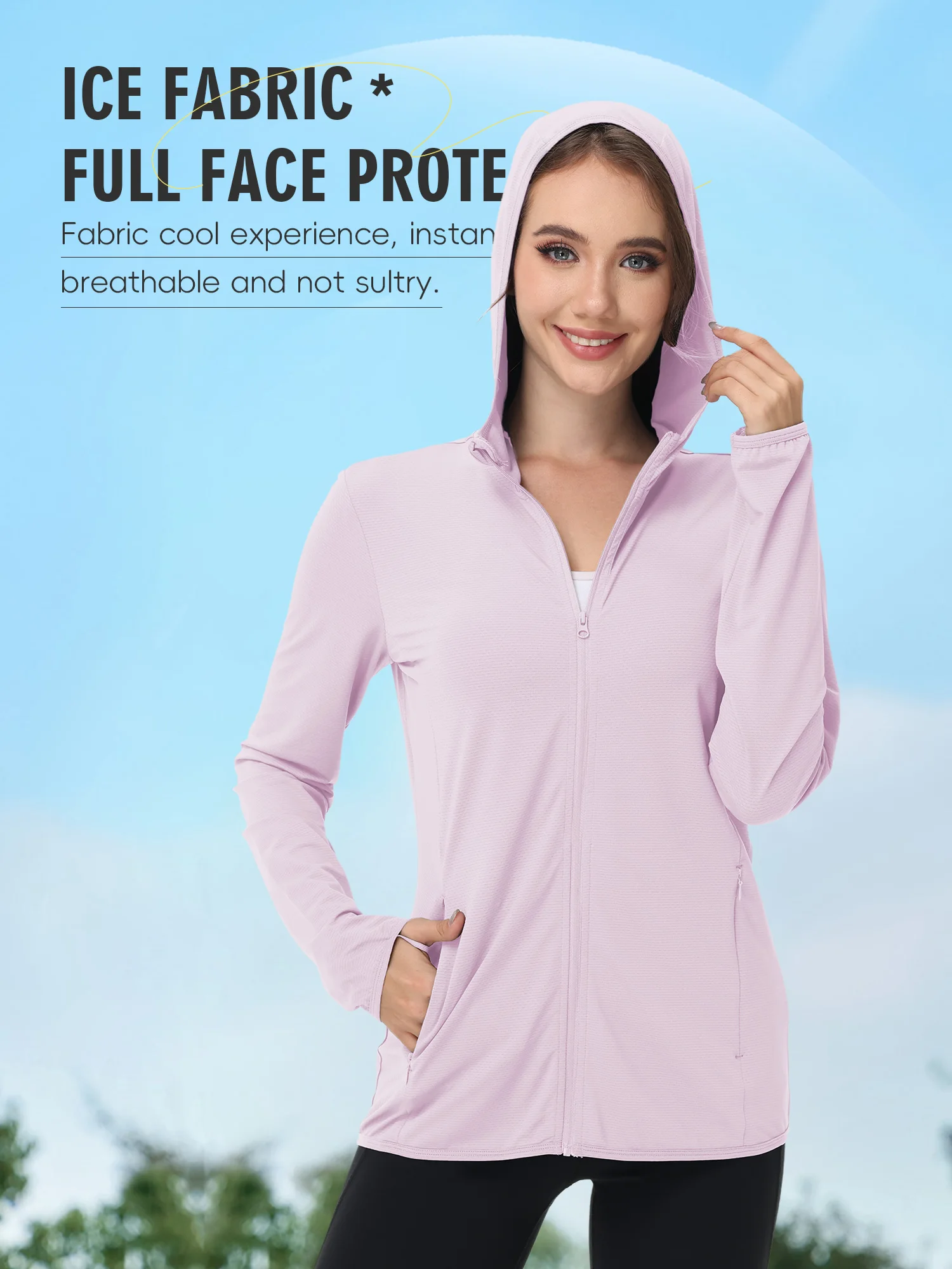 

Женская солнцезащитная одежда, уличная пляжная летняя накидка, легкая дышащая УФ-блокирующая повседневная модная куртка с длинным рукавом