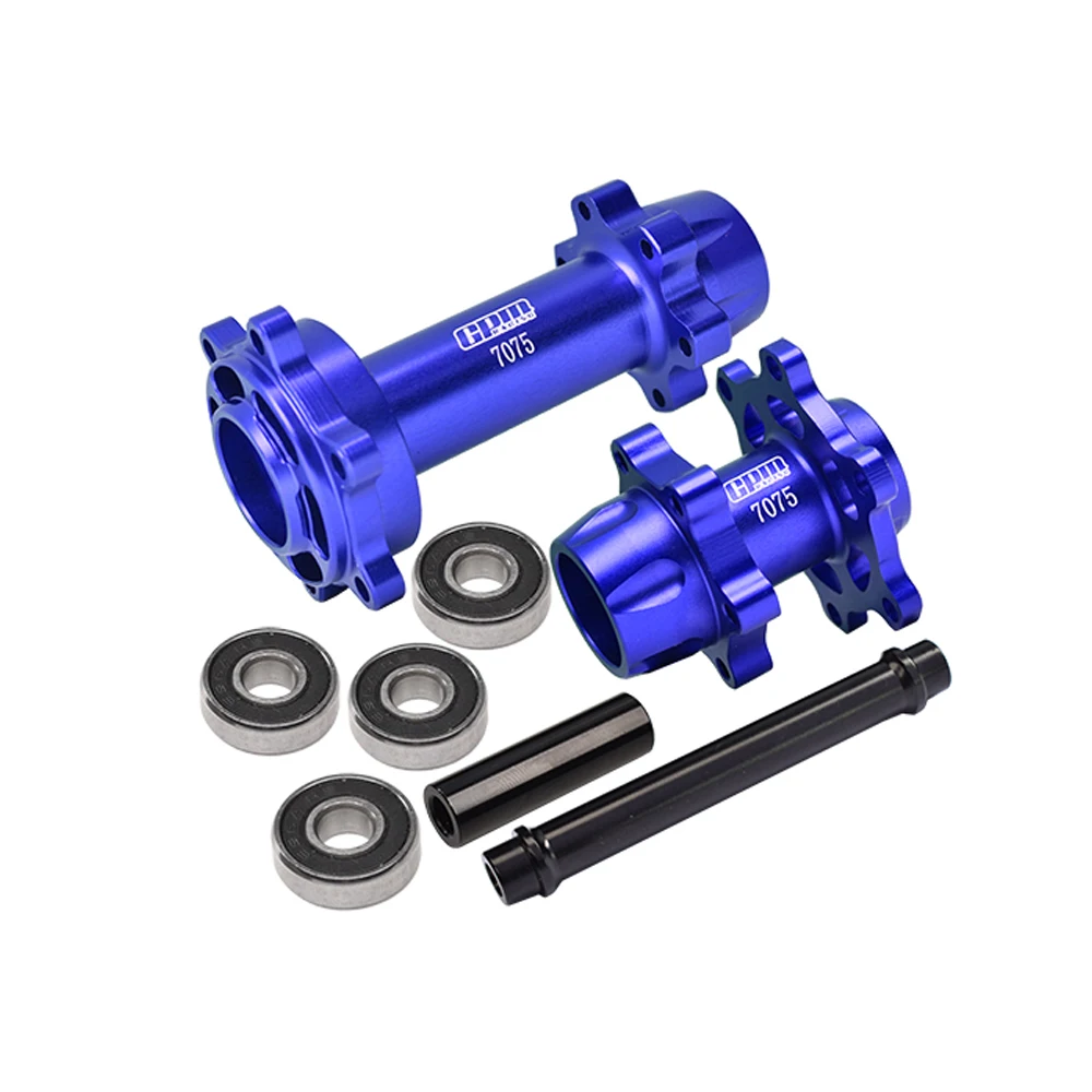 GPM Metal Aluminum Alloy Front + Rear Hub Set LOS262012+LOS262013+LOS262014 for LOSI 1/4 PROMOTO-MX MOTORCYCLE LOS06000 LOS06002