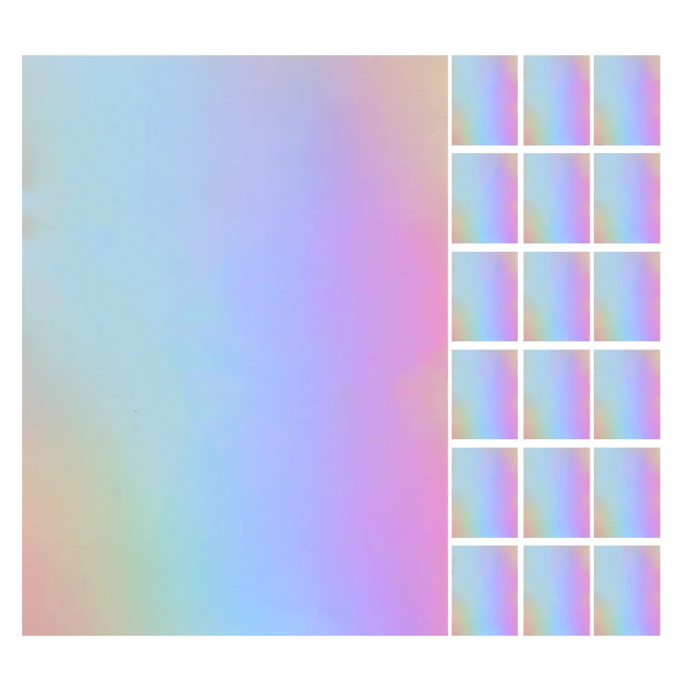 60pcs-metallic-mirror-cardstock-iridescent-foil-sheets-holographic-craft-paper-diy-card-making-supplies-scrapbook-paper