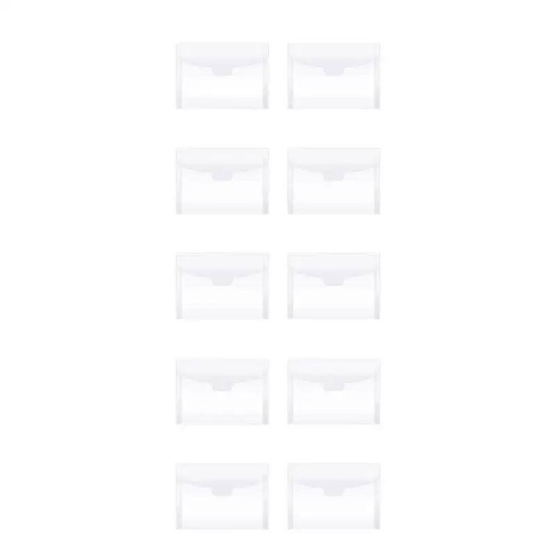 

R53C 10 шт. прозрачные карманы для хранения вырубных штампов, трафаретов, высечек, штампов, сумка для хранения для высечек