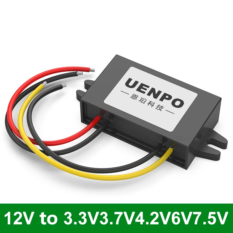 12V to 5V12V to 3.3V3.7V4.2V6V7.5V9V on-board power converter DC-DC voltage reduction module