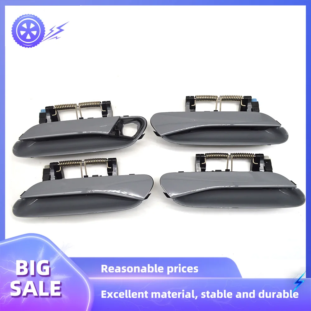 Dört kapı indüksiyon kolu gri, VW ID4 ID6 için uygun, 11G 837 205J/206E/205K/206D