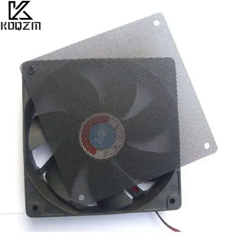 120mm Fans 4 Screws Cooler Fan Case Cover Dust Filter Cuttable Mesh Fits Standard Computer PC Dustproof