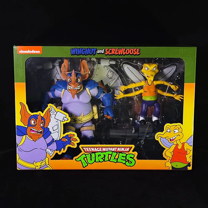 

Neca 54198 Ninja Turtles Little Evil Warcraft Vs Screw Mosquito Mobile Puppet Model