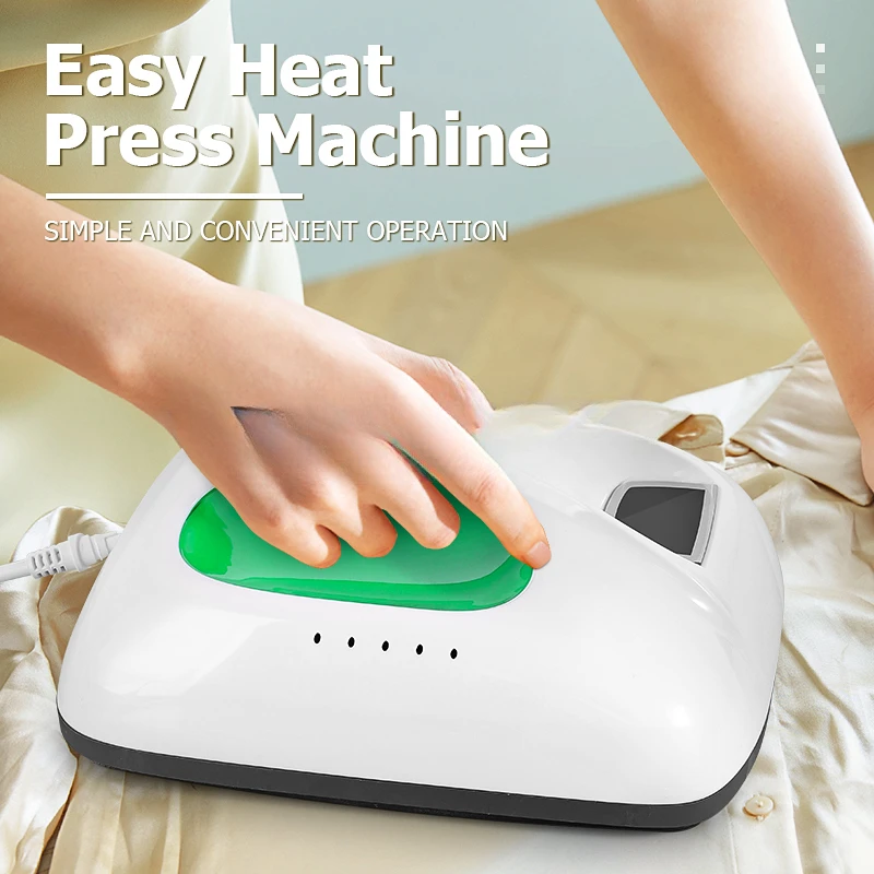 Portable Heat Press Machine, Digital Mini, Easy Sublimation, with Sensitive Touch Screen, DIY T-shirts, 12x10 Inch