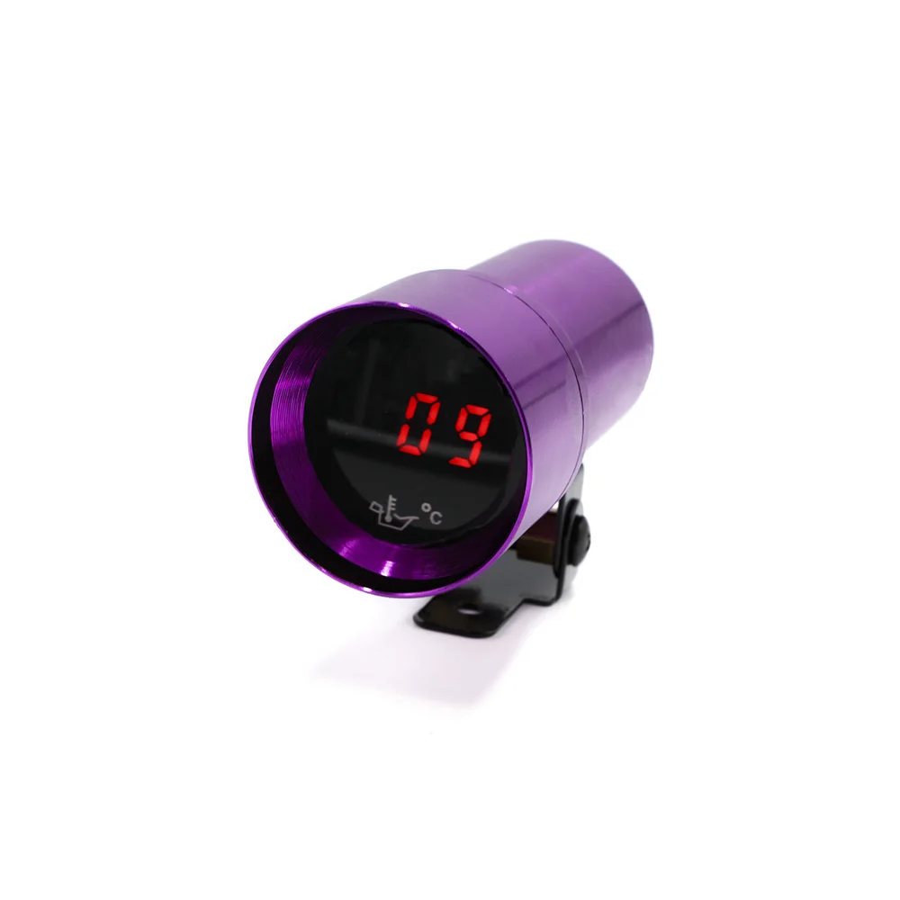 

YOMI 37mm Mini Digital Car Auto Oil Temp Gauge 50~150C With Sensor Micro Smoke Lens Car Oil Temp Meter Red LED