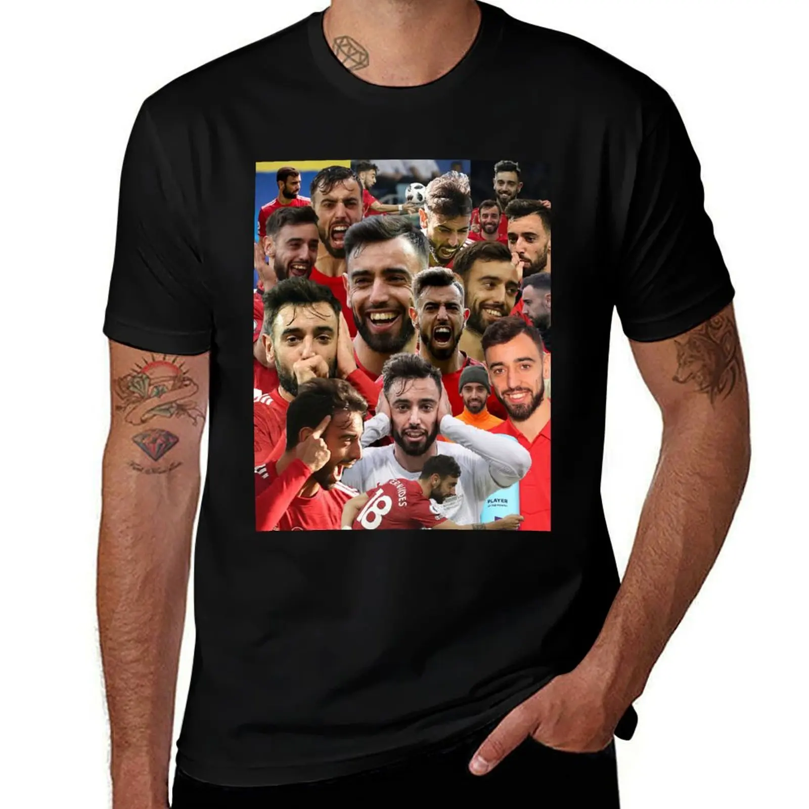 

Bruno Fernandes T-Shirt printed t shirts for man t shirt for man t shirt for man 100 percent cotton T-Shirt