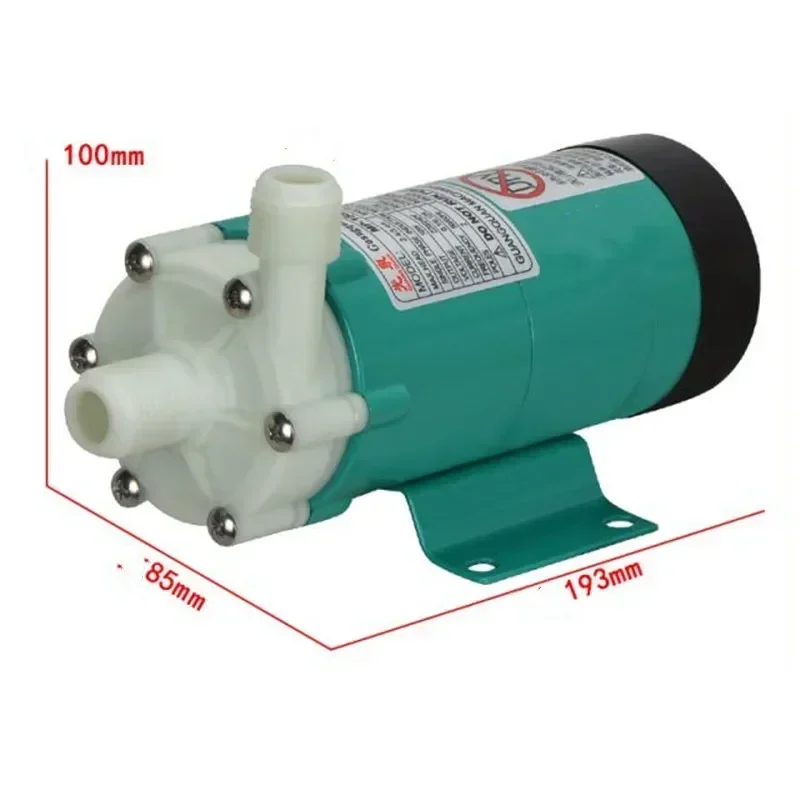 2025 NEW Electric Magnetic Pump Acid And Alkali Corrosion Resistant Fluorine Plastic Chemical Pump Micro Magnetic Drive