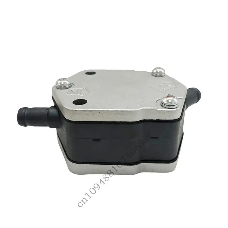 Engine Pump Service Part with Rectangular Metal Cover, Hose Connection Layout and Single Piece Package for Outboard