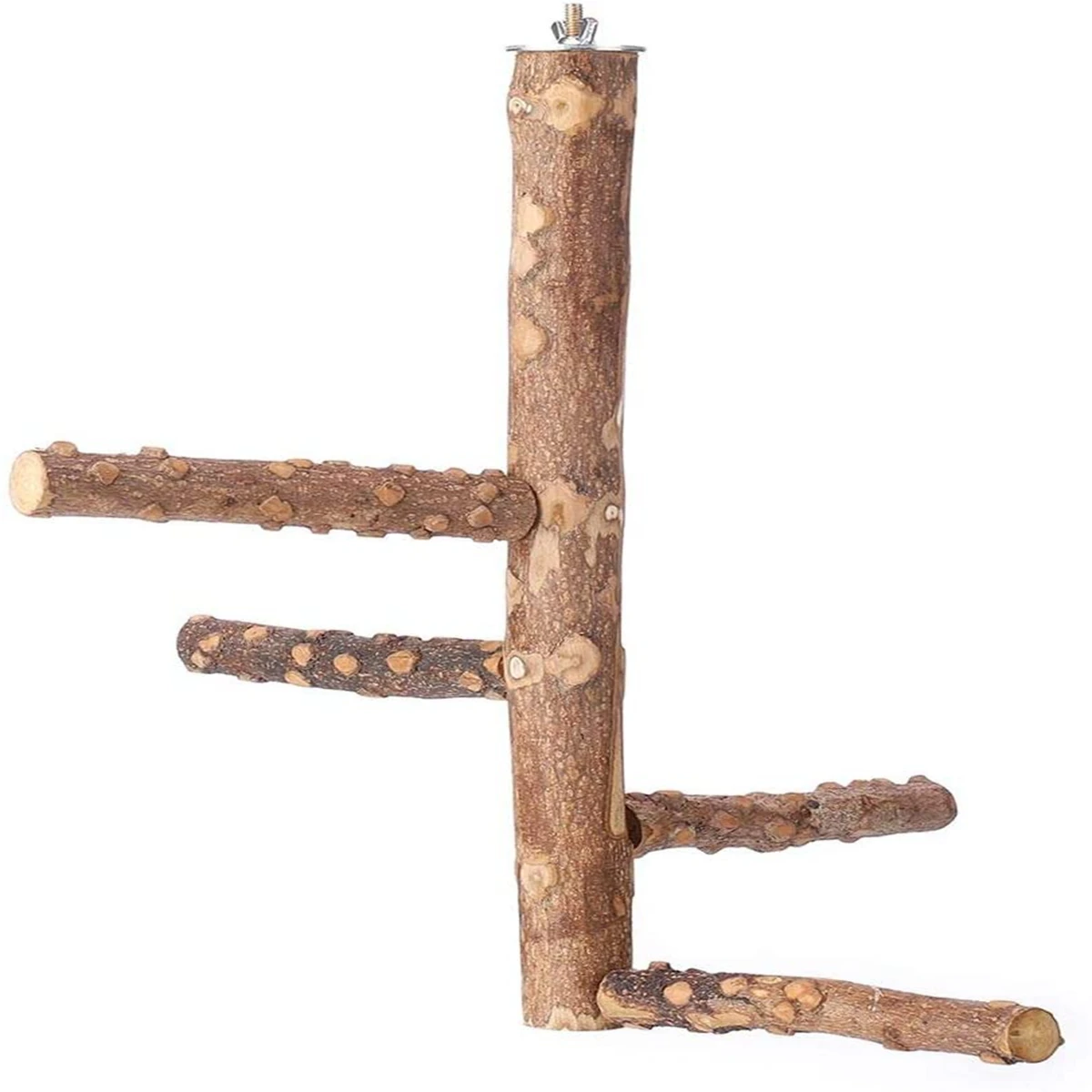 

Finches Wooden Conure Natural Chewing Stick Bird Perch Wood Stand Parrot