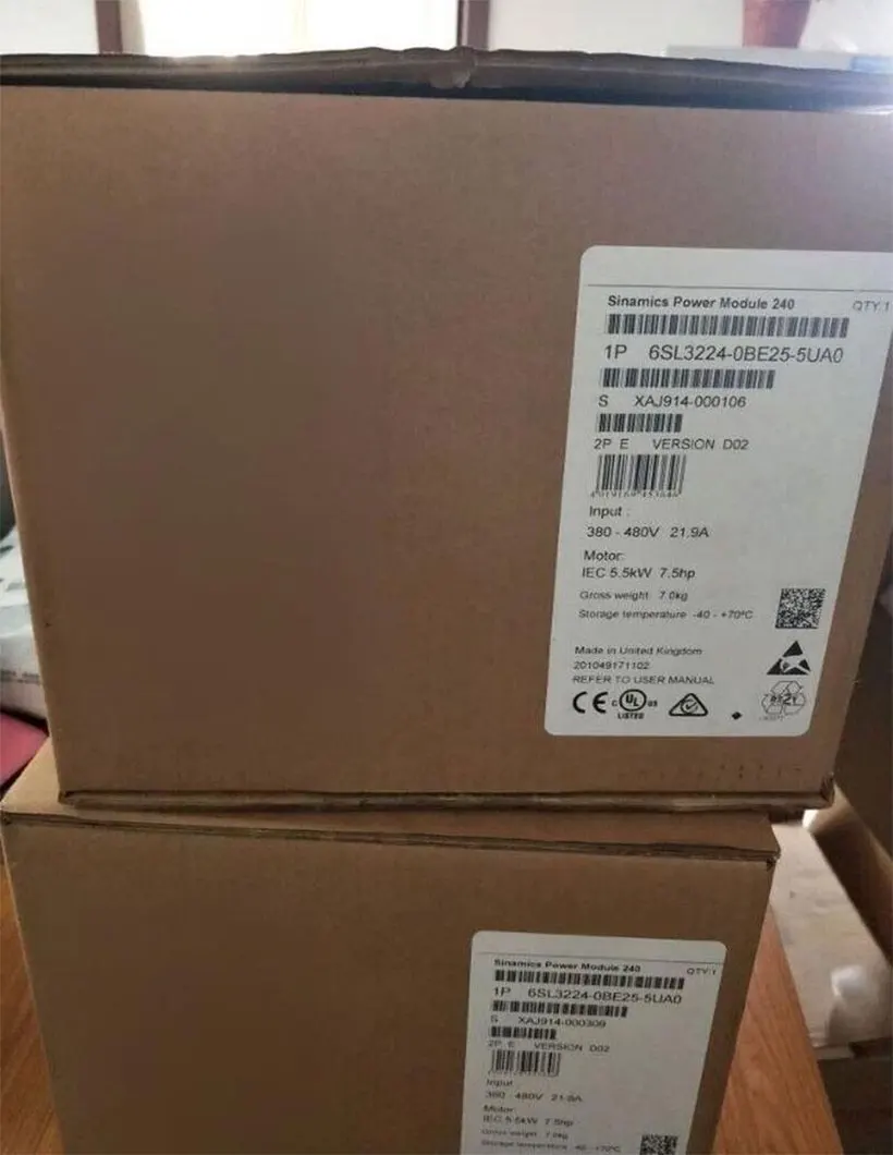 

Совершенно новый 6SL3224-0BE25-5UA0 6SL3224-0BE27-5UA0 6SL3 224-0BE25-5UA0 6SL3 224-0BE27-5UA0 Гарантия один год