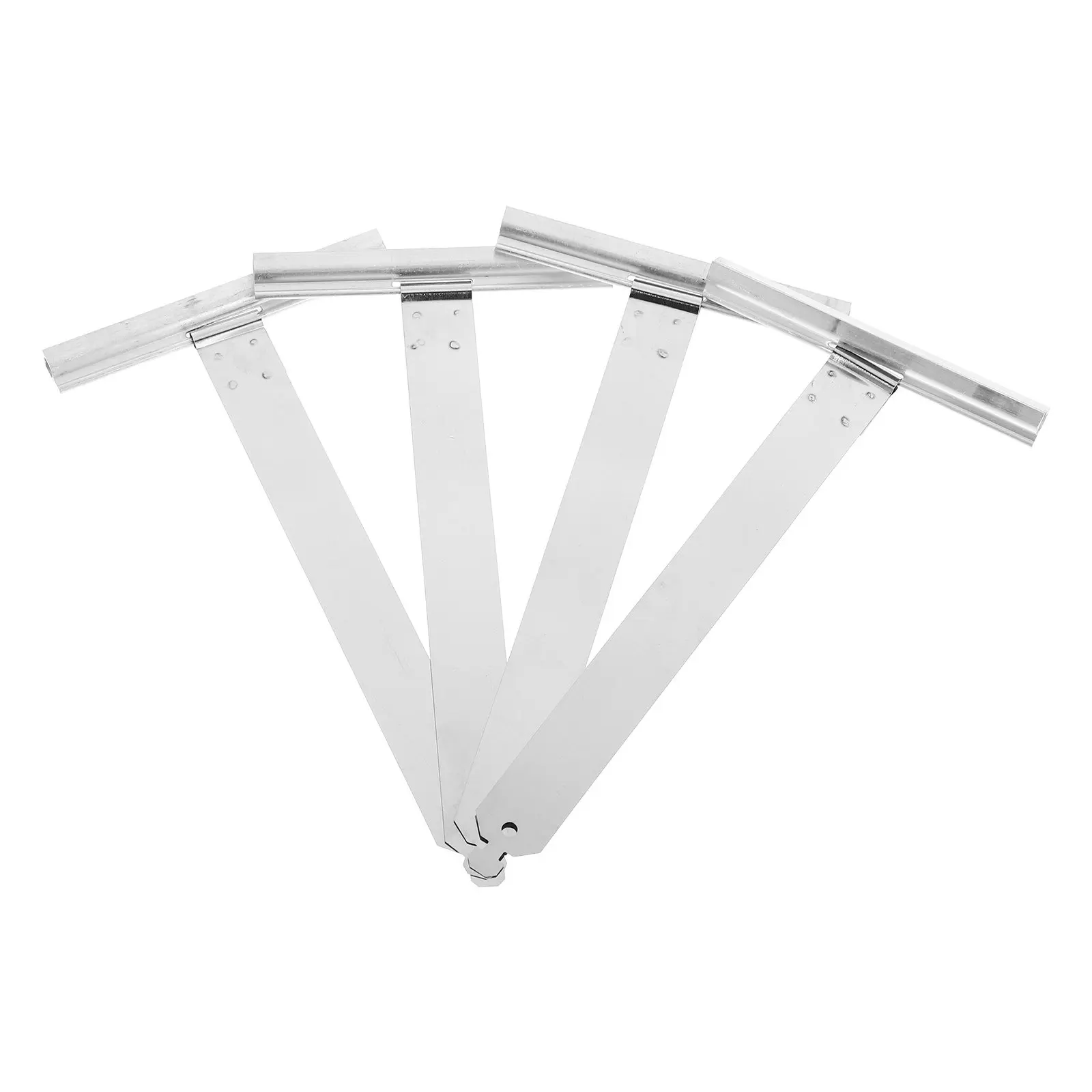4Pcs High Strength Stainless Steel Roller Shutter Spring Hanging Pieces Uv Resistant Sunshade Cooling Effect Smooth Operation