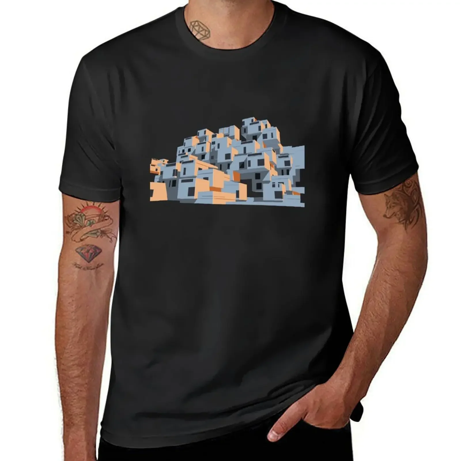 Habitat 67 T-Shirt graphic t shirts graphic t shirt vintage man clothes oversizeds plus size men clothing