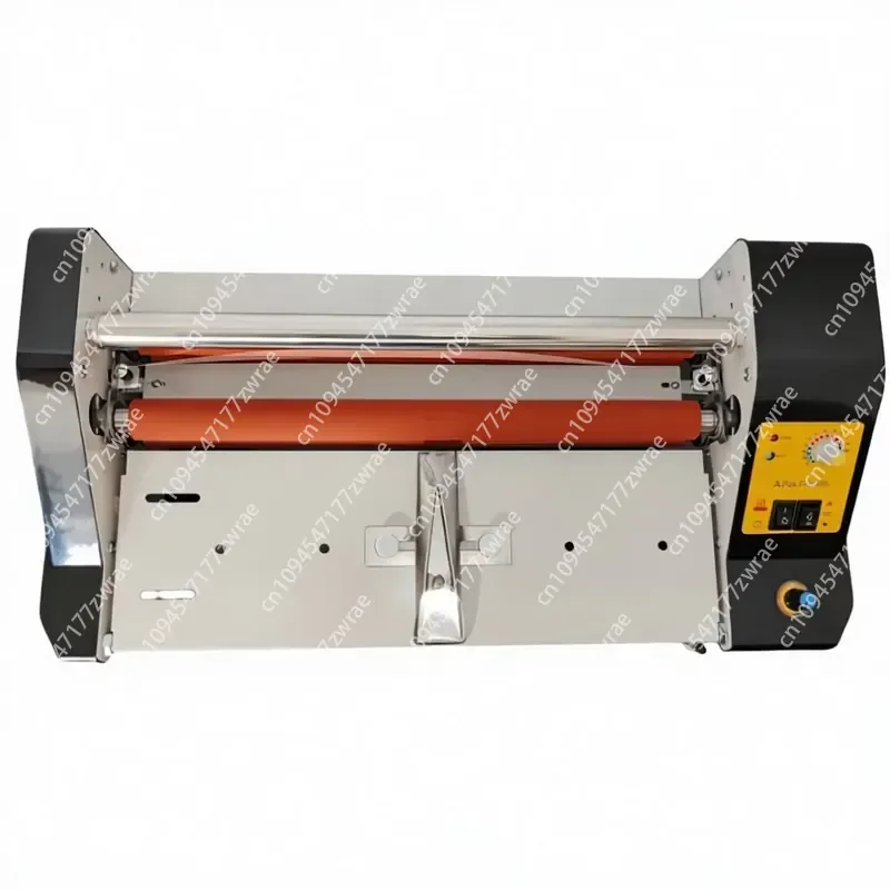 Heating Temperature Control Speed Regulation Roll Pressing Leather Folding Machine Tape Pressing Machine