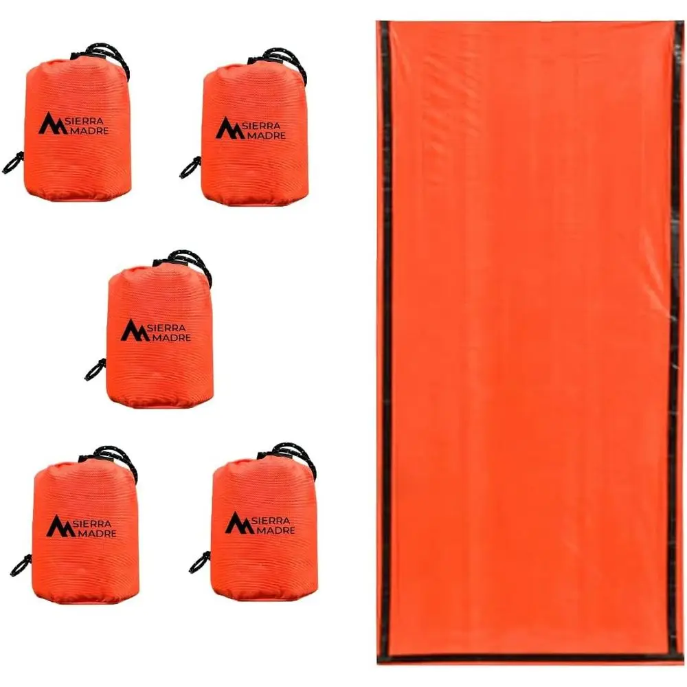 

Ultralight Waterproof Mylar Thermal Bivy Sack for Hiking, Emergency Kits, and Survival Gear
