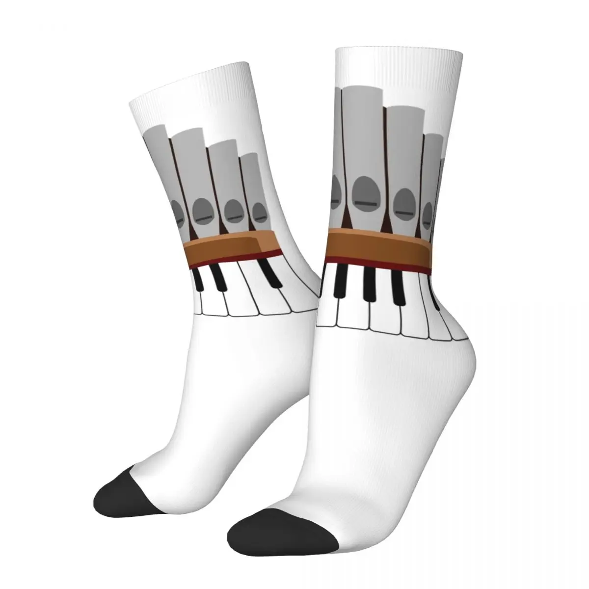 

Organ Socks Harajuku Sweat Absorbing Stockings All Season Long Socks Accessories for Unisex Gifts