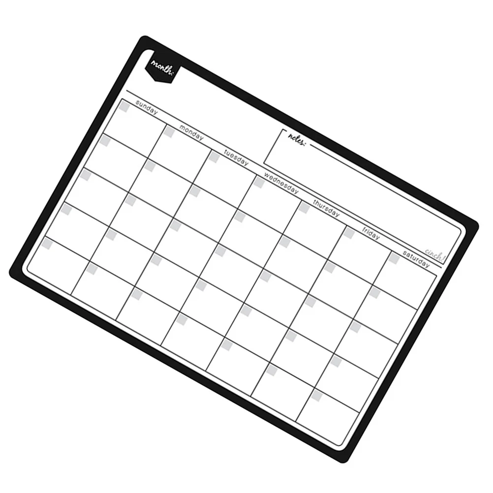 Kalender Kulkas Magnetik Perencana yang Dapat Dihapus Stiker Jadwal 8 Bulan Pengatur Keluarga Penggunaan Rumah Stiker Rencana Magnetik