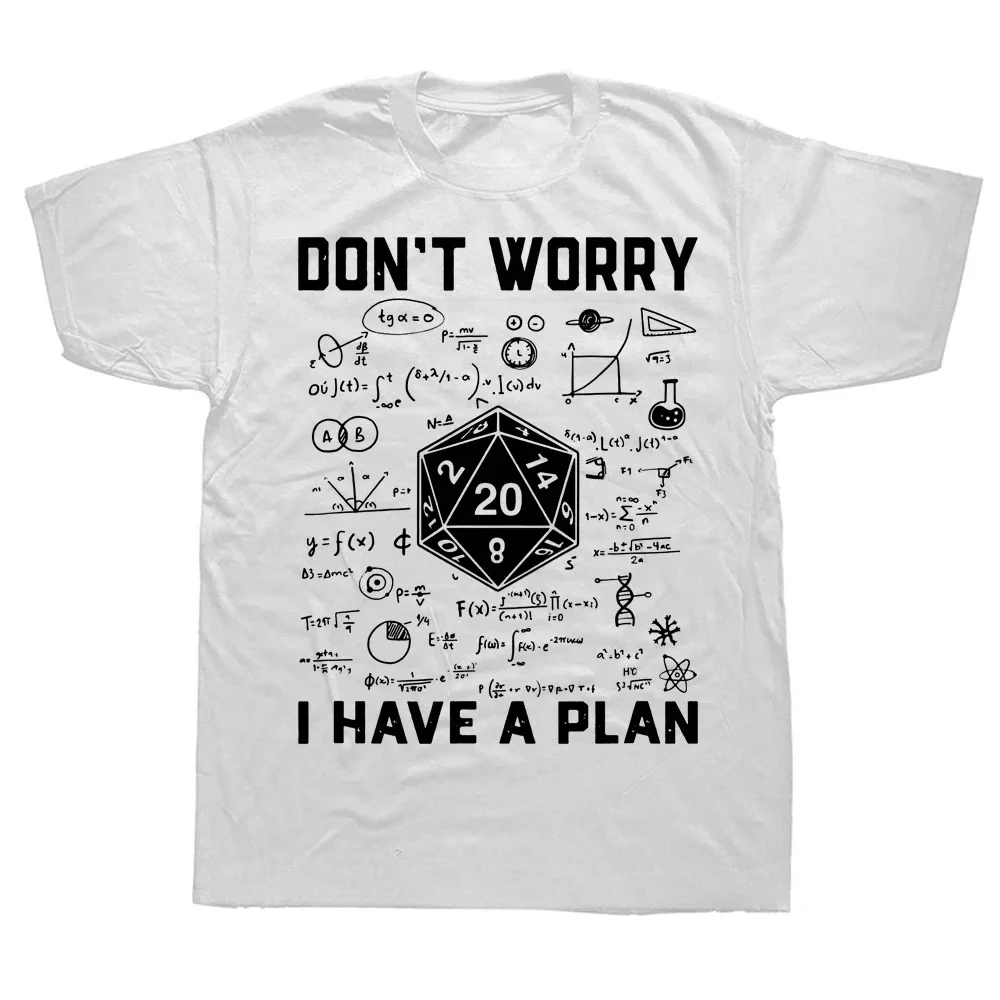 Novelty Dungeon Dragon T Shirts Graphic Streetwear Short SleeveYOU CAN CERTAINLY TRY Dice Role Playing Game DnD T-shirt Men image 3