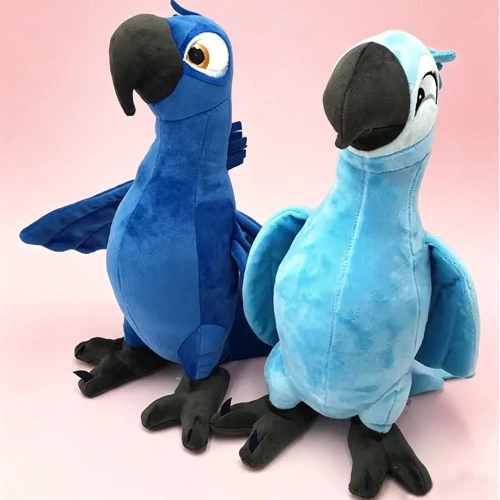 New Rio 2 Movie Cartoon Plush Toys 30cm Blue Parrot Blu & Jewel Bird Dolls Christmas Gifts For Kids Plush Toy