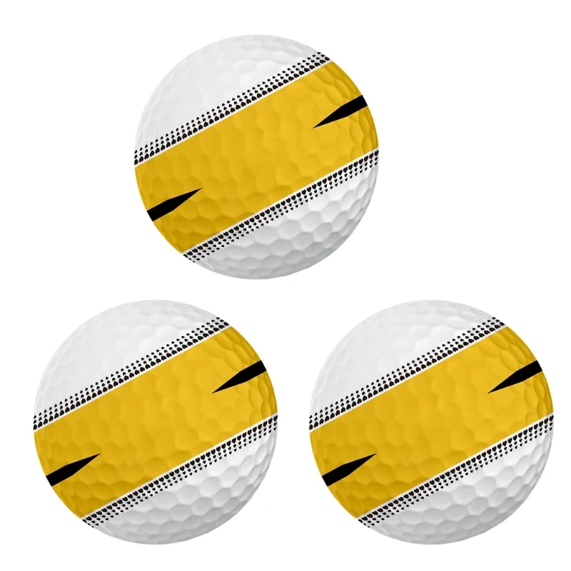 Golf Accessories for Women Men Stable Line Golf Balls 3 Layer Golf Balls