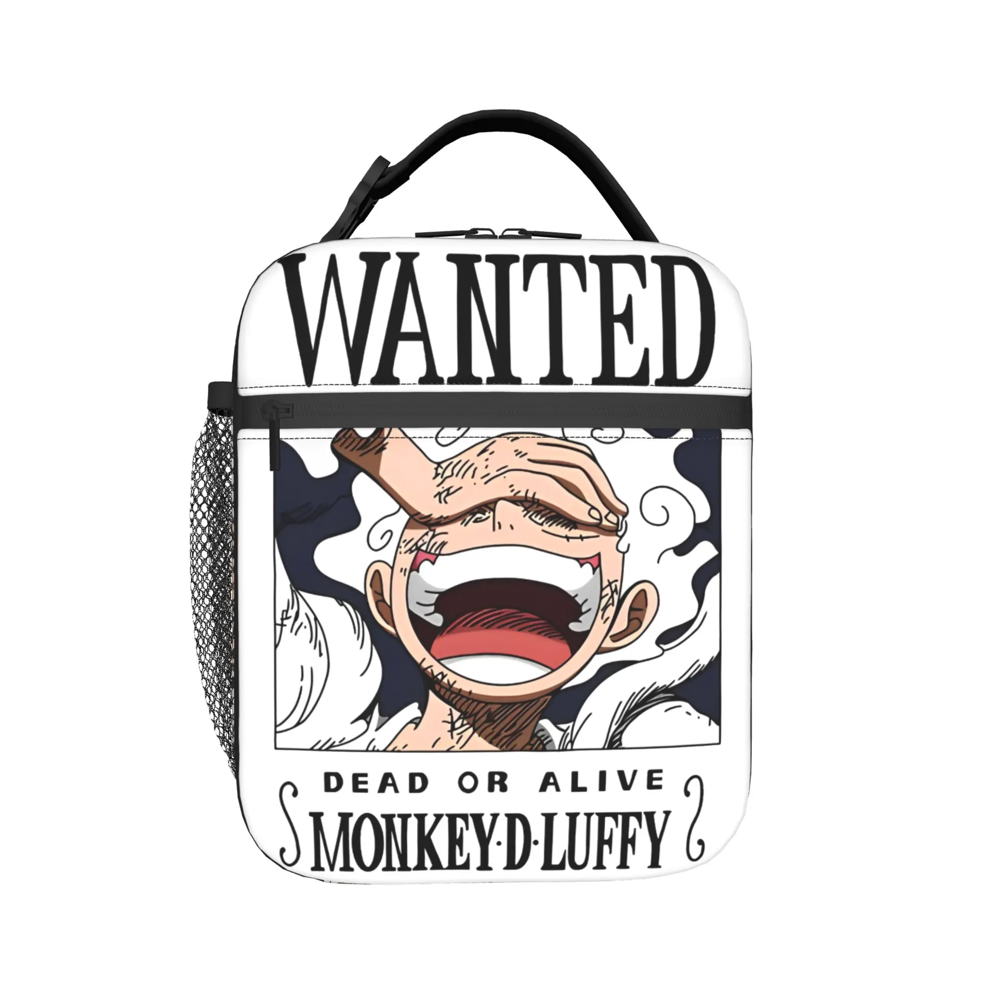 luffys o-one-piece-e zoro Insulated Lunch Bag for Men Women Food Container Bags Portable Thermal Lunch Boxes For School Office