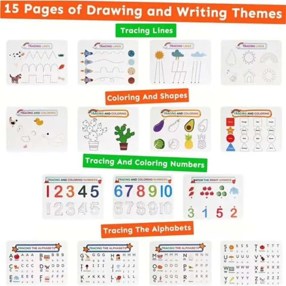 for Toddlers My Preschool Busy Book Creative Gift Learning Activities Preschool Busy Book Education Workbook Toddler Busy Book