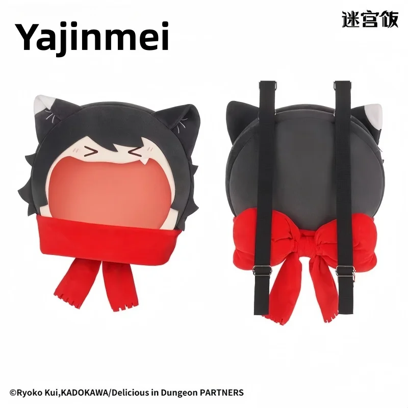 

Вкусный в Dungeon Yajinmei ‌ Рюкзак аниме Ita Bag, рюкзак со значком, дорожная сумка большой вместимости, праздничные подарки для мальчиков и девочек