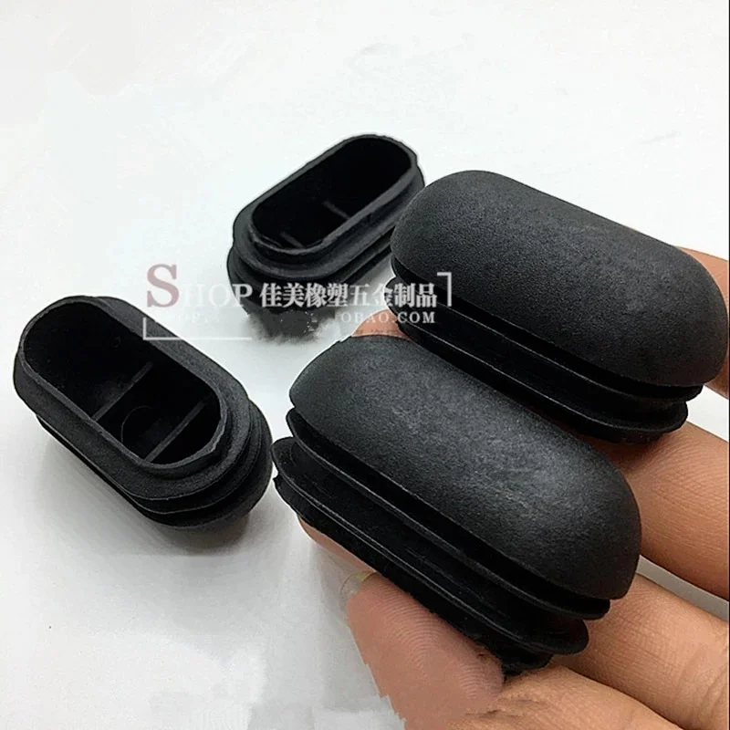 16 stks Plastic Buis Insert Plug pijp eindkap antislip tafel stoel been Voet Cover pad Vloerbeschermers meubels decoratieve Onderdelen