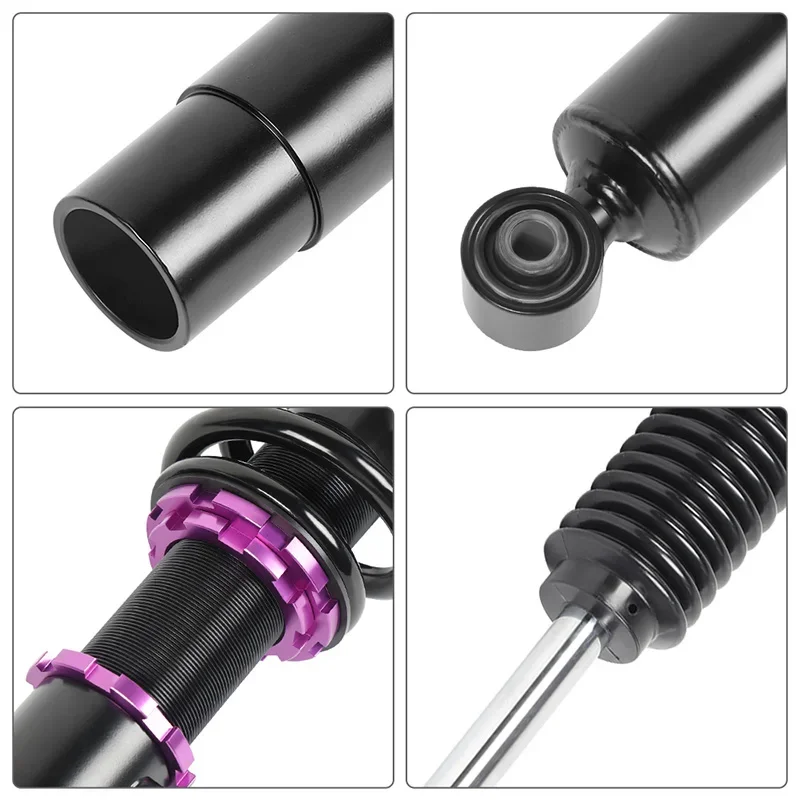 Purple Coilover Suspension Kit for Mazda 3 2004-2009 Shock Absorber Struts