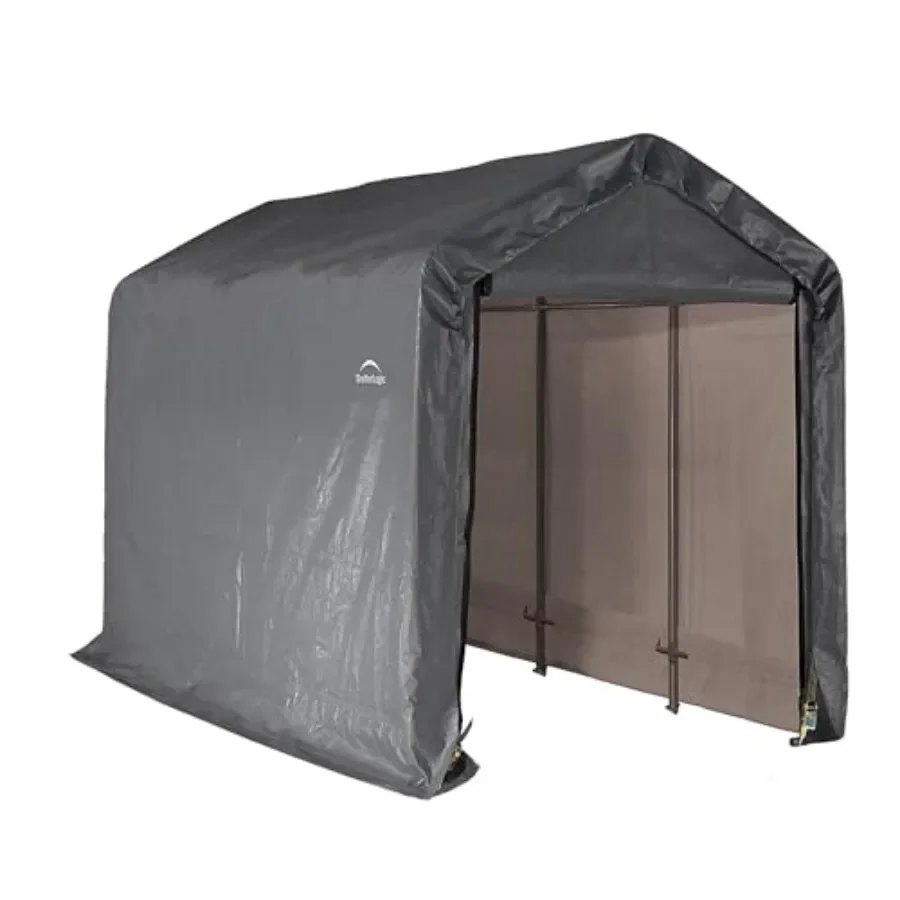 Replacement cover kit for shed-in-a-box 6 ft. x 12 ft. x 8 ft., 7 oz. polyethylene, gray, weather-resistant and UV-protected
