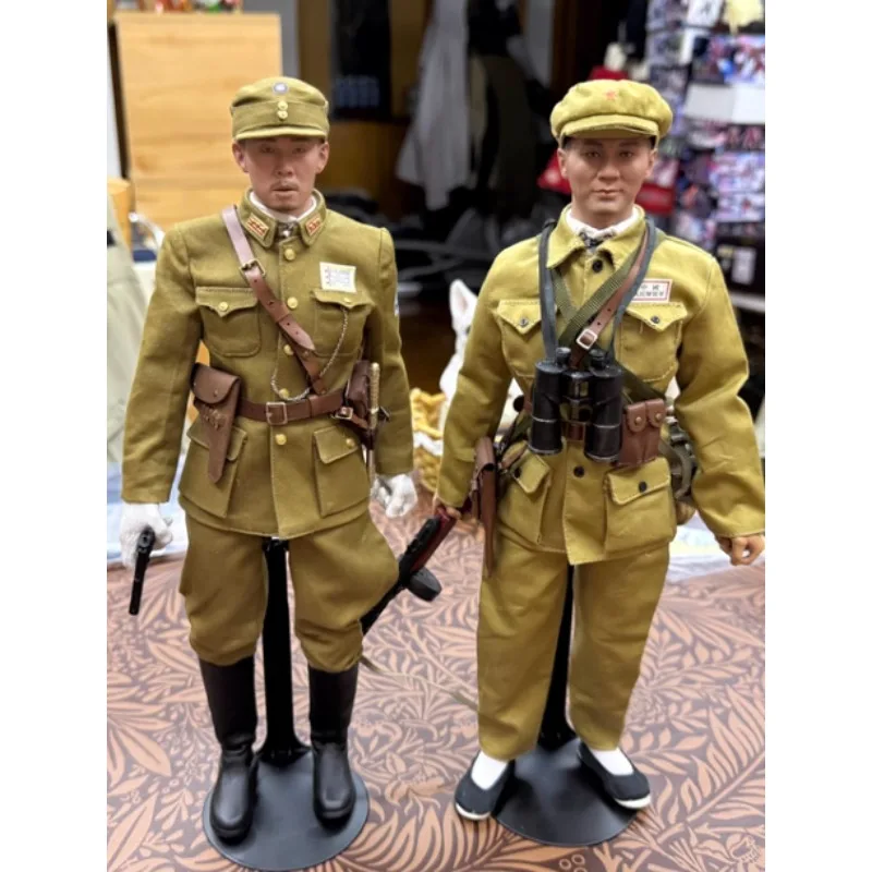 

WT1001 1/6 Scale Chinese Expeditionary Force Officer Suit Clothes Model for 12-inch Action Figures Body Scene Ornaments
