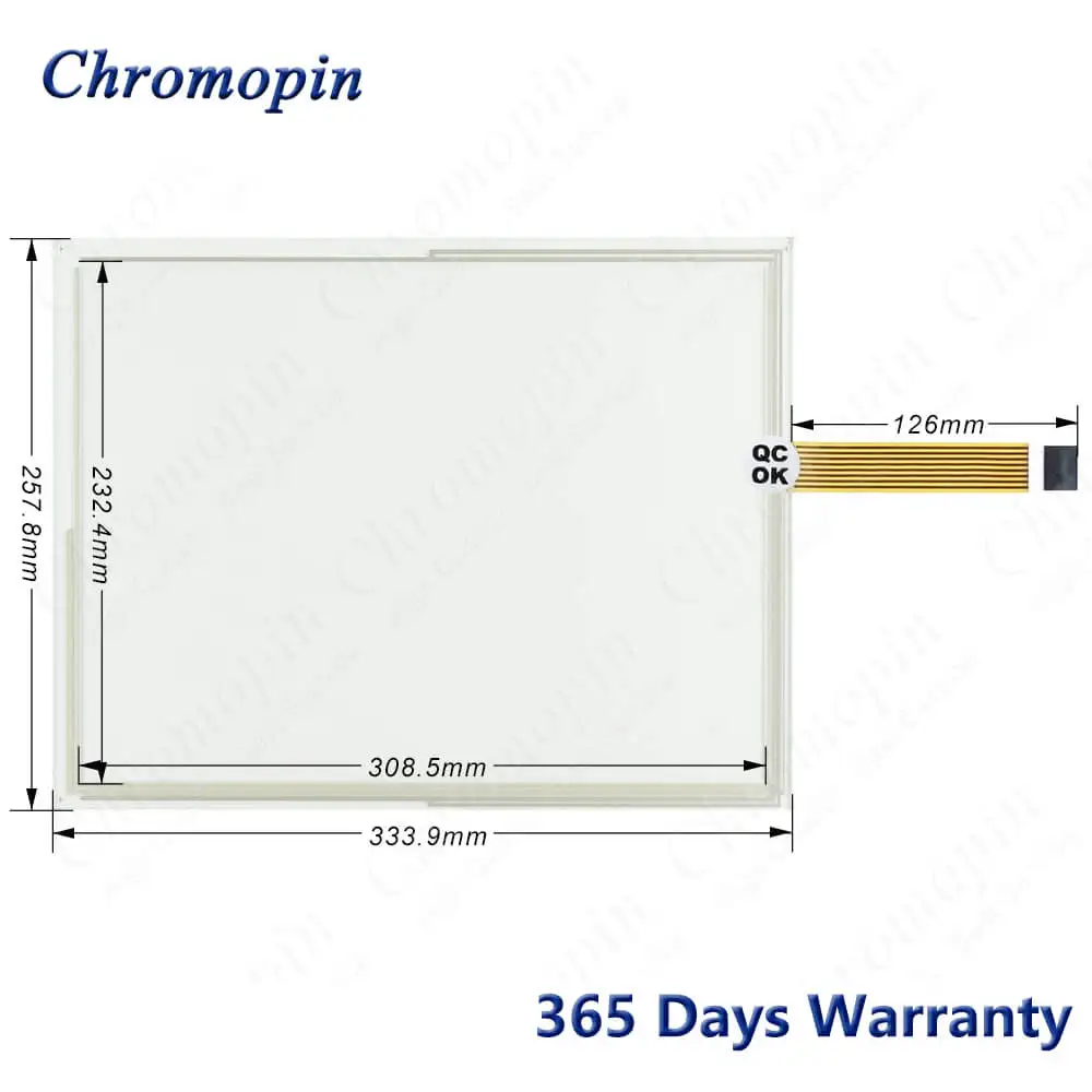 High-Quality Touch Screen Panel Glass Digitizer for Advantech TPC-1570H-P2E TPC-1570H-P1E TPC-1570H-C2AE Touchscreen