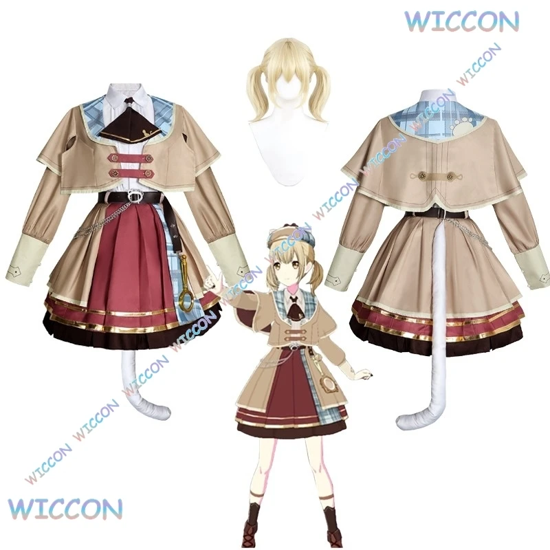 

Костюм для косплея May Azusawa Kohane Project Sekai, красочный сценический яркий парик BAD SQUAD, карнавальный костюм на Хэллоуин для женщин и девочек