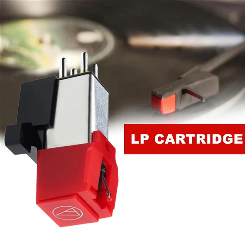 

ABFY-3X AT91R Dual Moving Magnet Stereo Phono Cartridge Conical Diamond Stylus For AT-LP3 LP60 PL300 LP