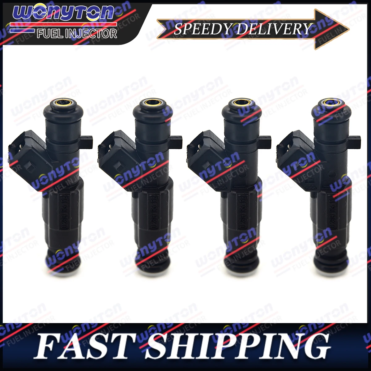 

4Pcs Fuel Injectors 0280156152/93325238 for Chevrolet 03-05 Corsa Meriva Tornado