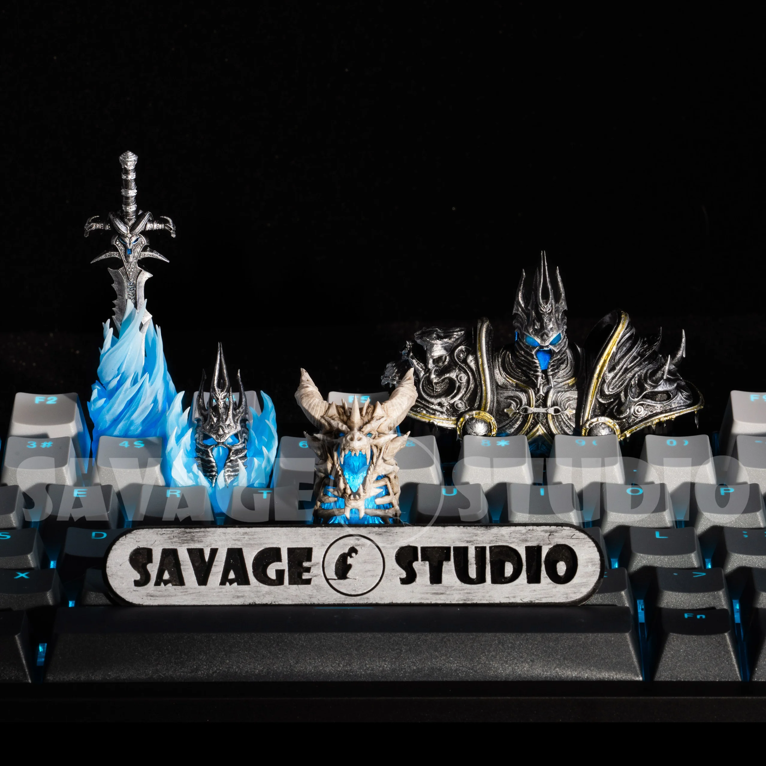 

Anime Keycap World of Warcraft Lich King Sindagosa Frost Dragon Custom Keycaps for Mechanical Keyboards Key Caps Figure Toy Gift