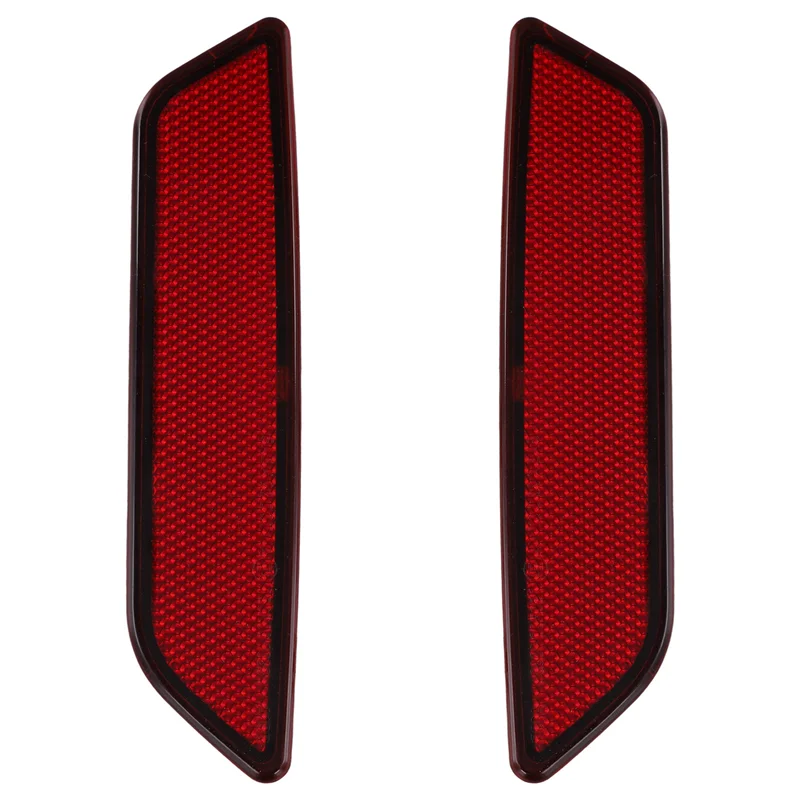

ABQB-1Pair Rear Bumper Reflector Light Trim 63148084785 63148084786 For BMW 5 Series G60 2023+ Warning Lamp Plate Reflector