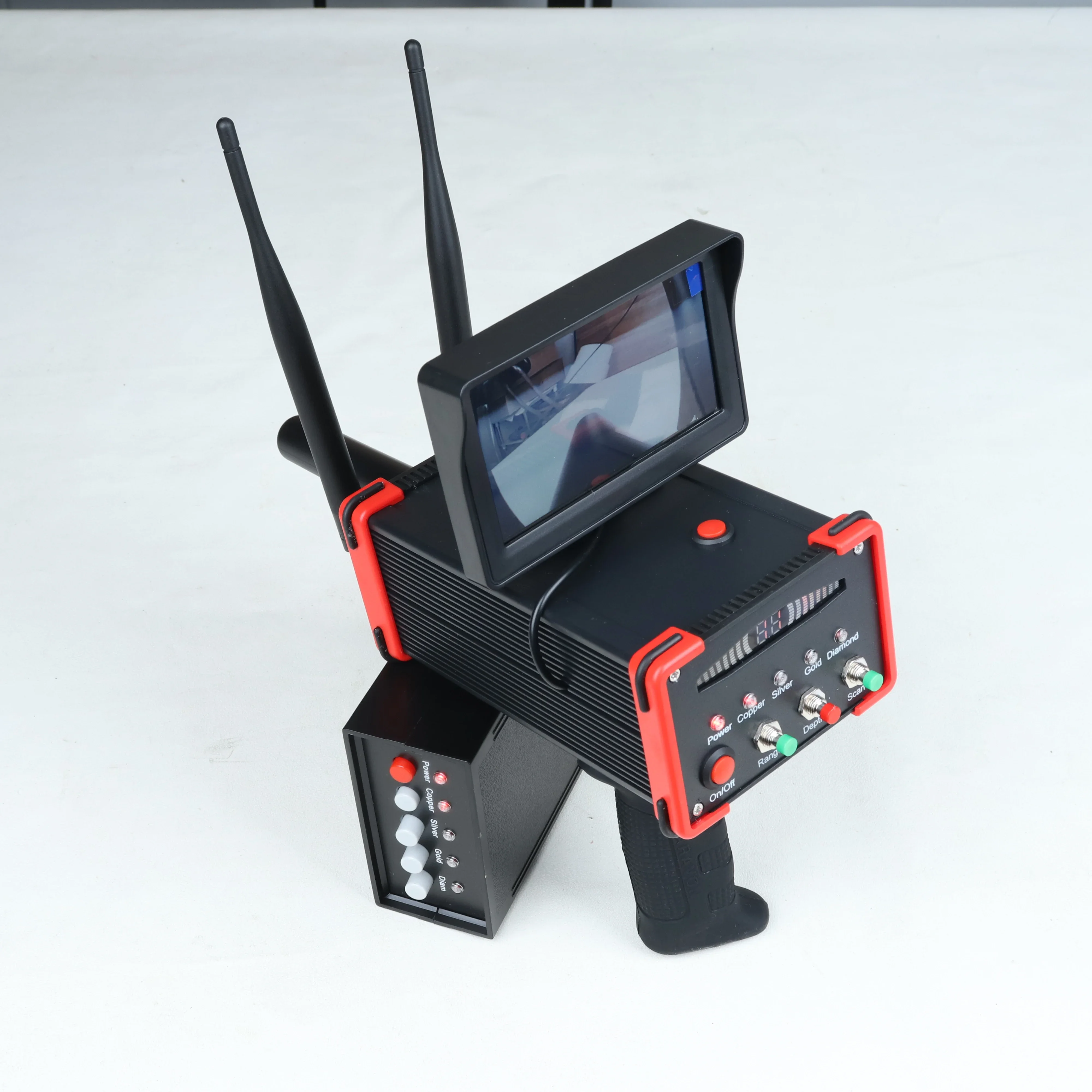 

Новая версия 3D GR ЖК-дисплей дальнего действия, золото, серебро, драгоценный камень, алмазный детектор с большим экраном и глубиной 20 м